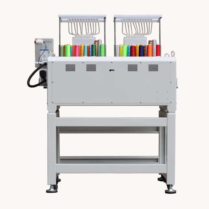 Maya TCL-1202, Industrial Double-head, 12-needle Embroidery Machine, 500x400 mm
