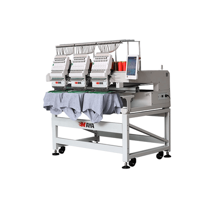 Maya TCL-1203, Industrial 3-head, 12-needle Embroidery Machine, 500x400 mm