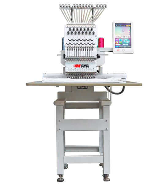 MAYA 15-needle 1 head embroidery machine 50x40cm